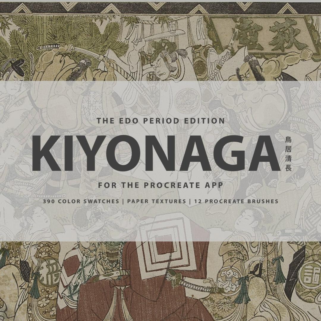Torii Kiyonaga Procreate Kit