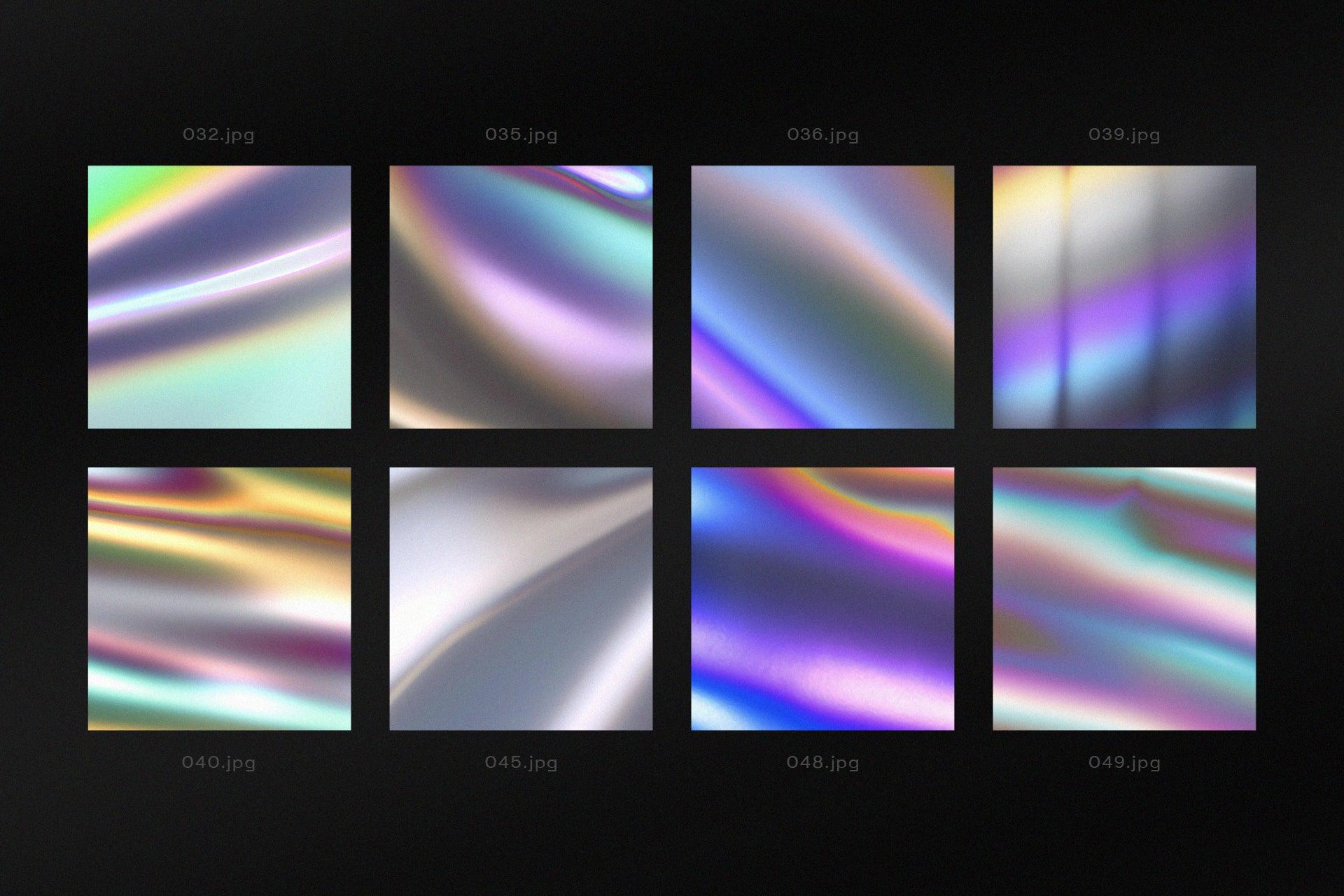 Transient Iridescent Backgrounds