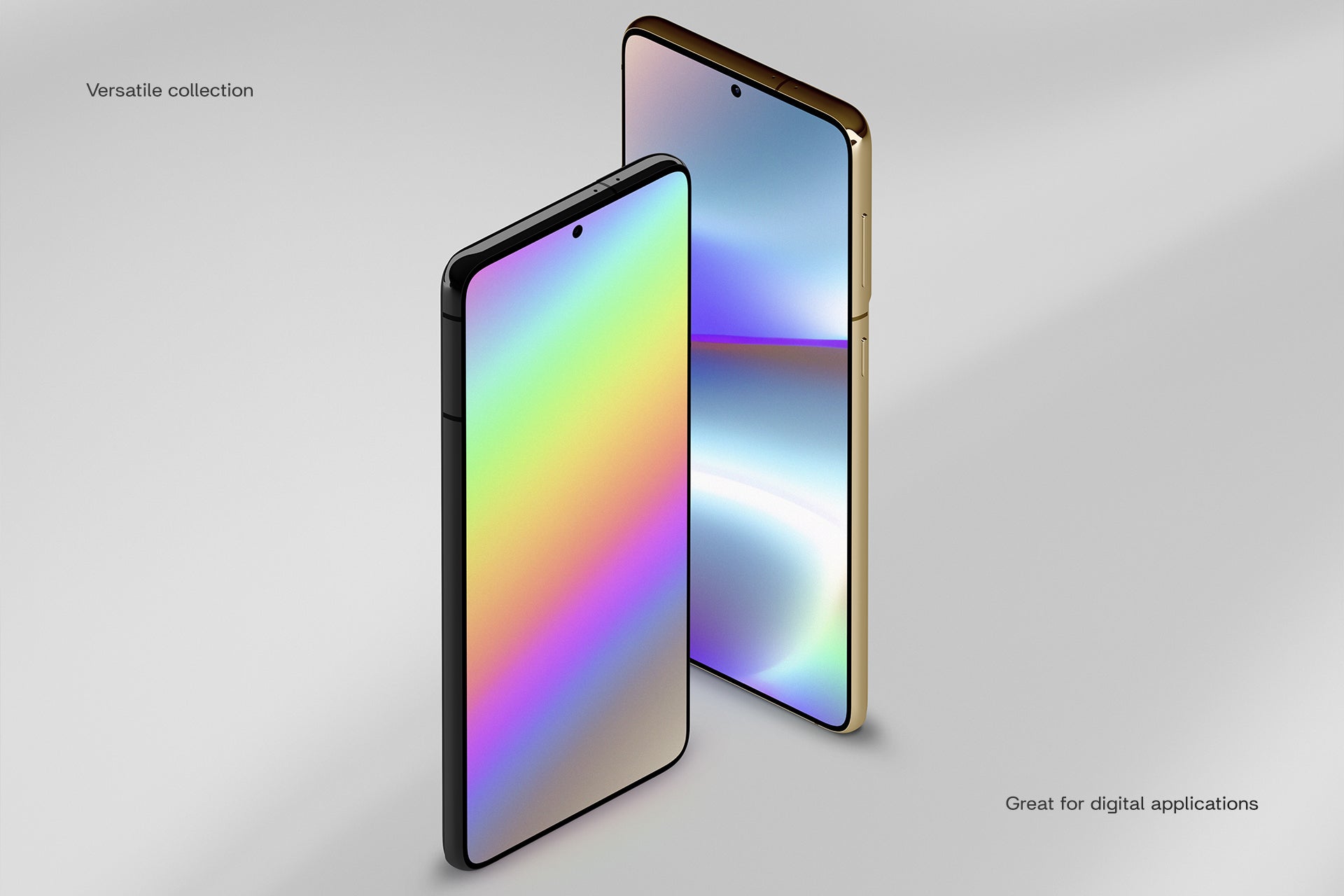Transient Iridescent Backgrounds
