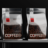 Transparent Plastic Pouch Packaging Mockup