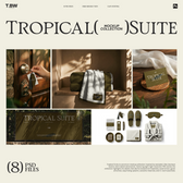 Tropical Suite Complete Mockup - T.BW Mockup Collection