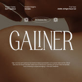 TRT Galiner – Timeless Elegance Serif