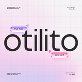 TRT Otilito – Sans Font Family
