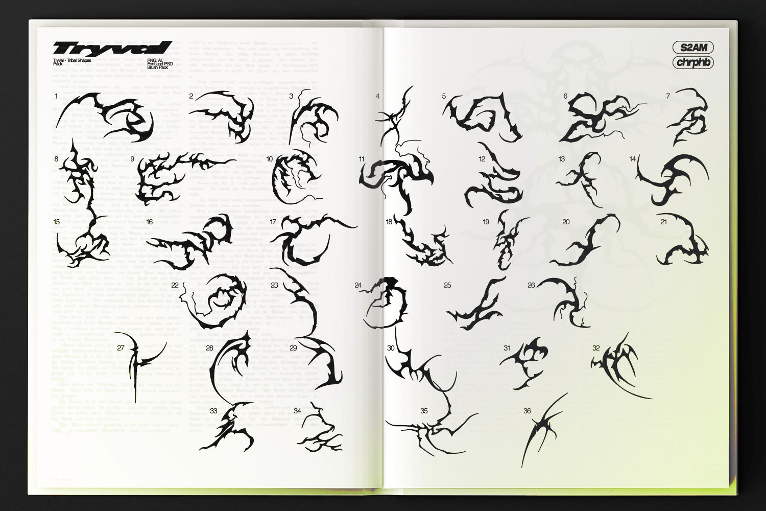 TRYVAL - Neo Tribal Shapes Pack