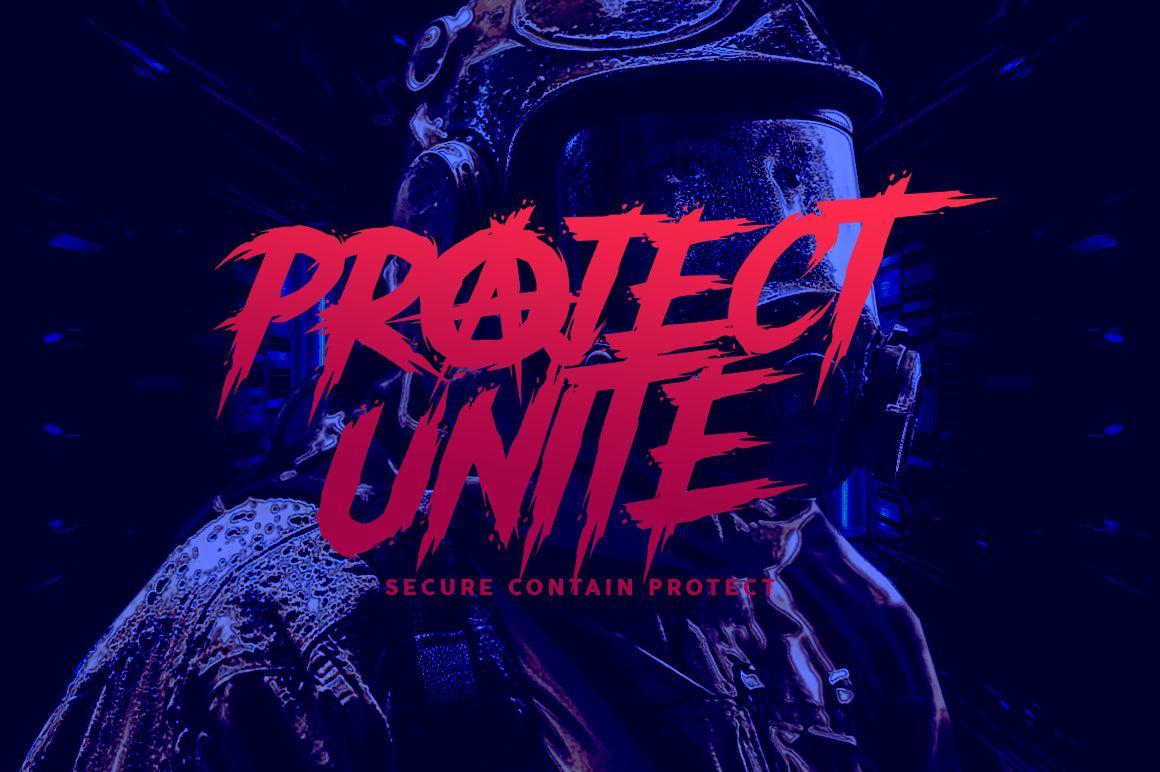 Unthinkers - Modern Horror Font