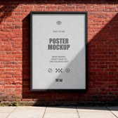 Urban Street Wall Poster Mockup