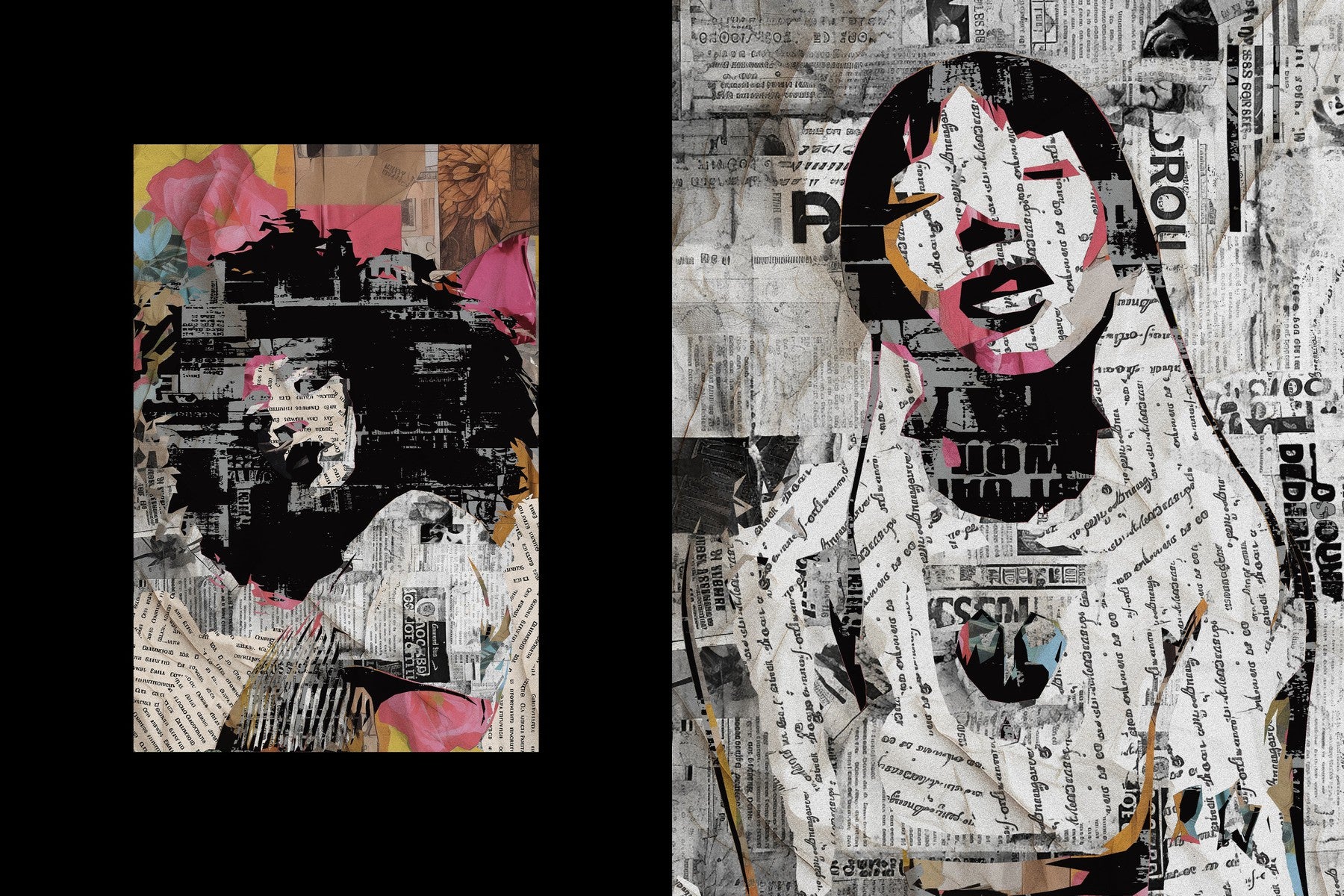 Urban Wall Photo Collage Creator
