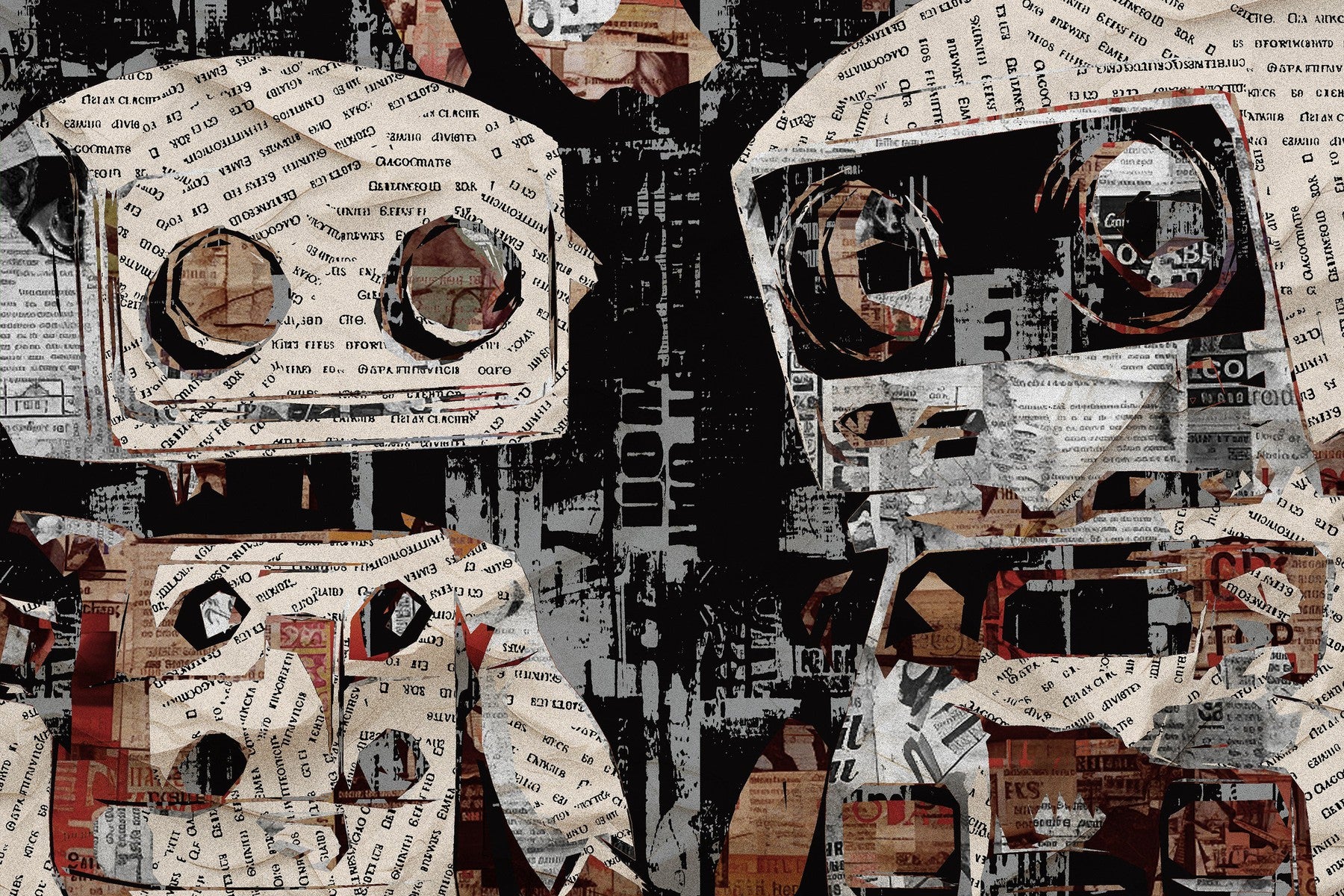 Urban Wall Photo Collage Creator