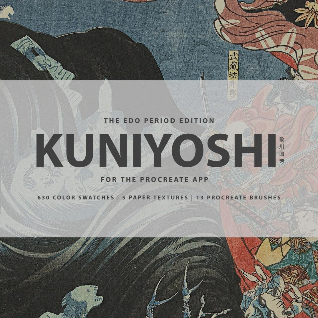 Utagawa Kuniyoshi Procreate Kit