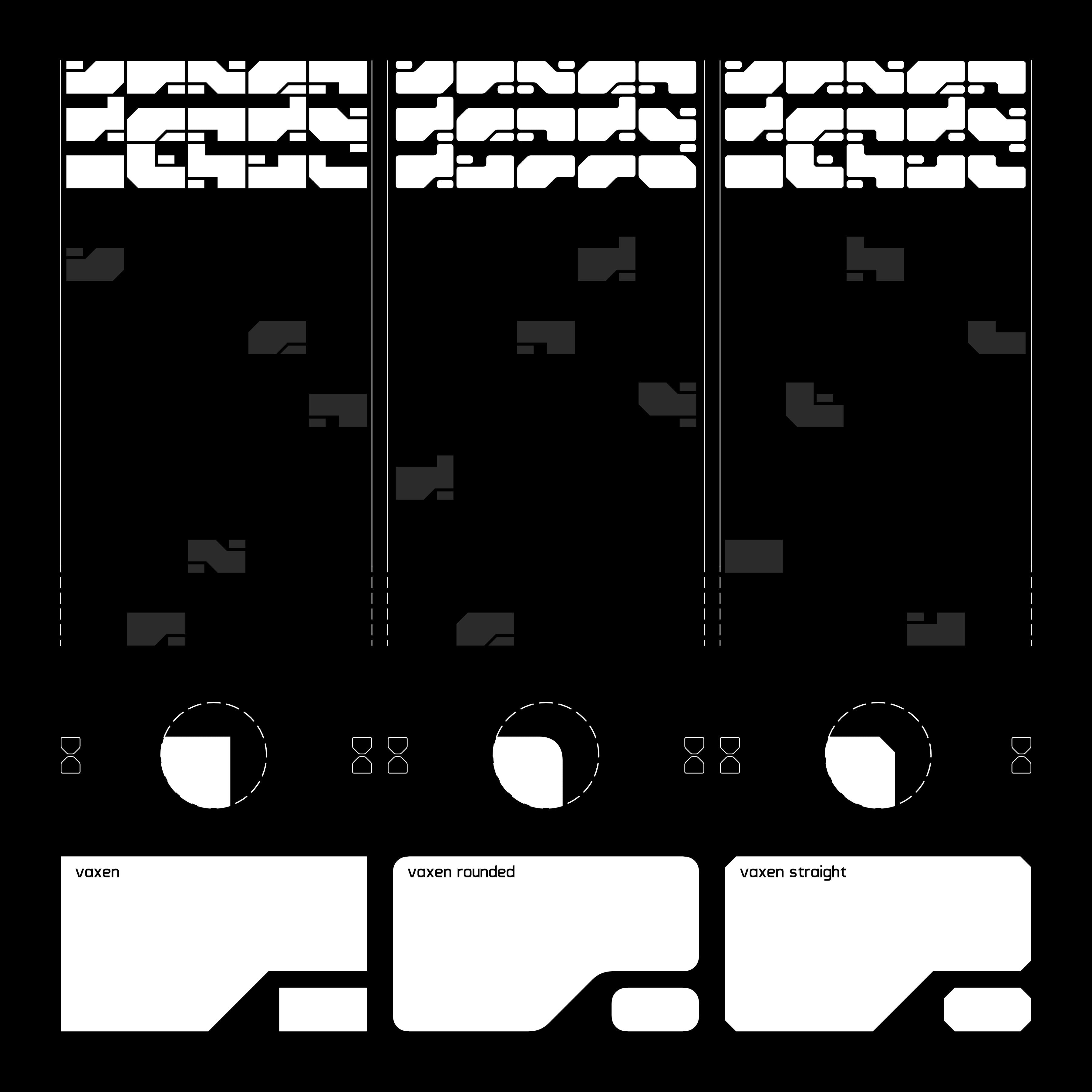 VAXEN Typeface