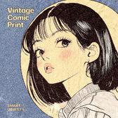 Vintage Comic Print Effect