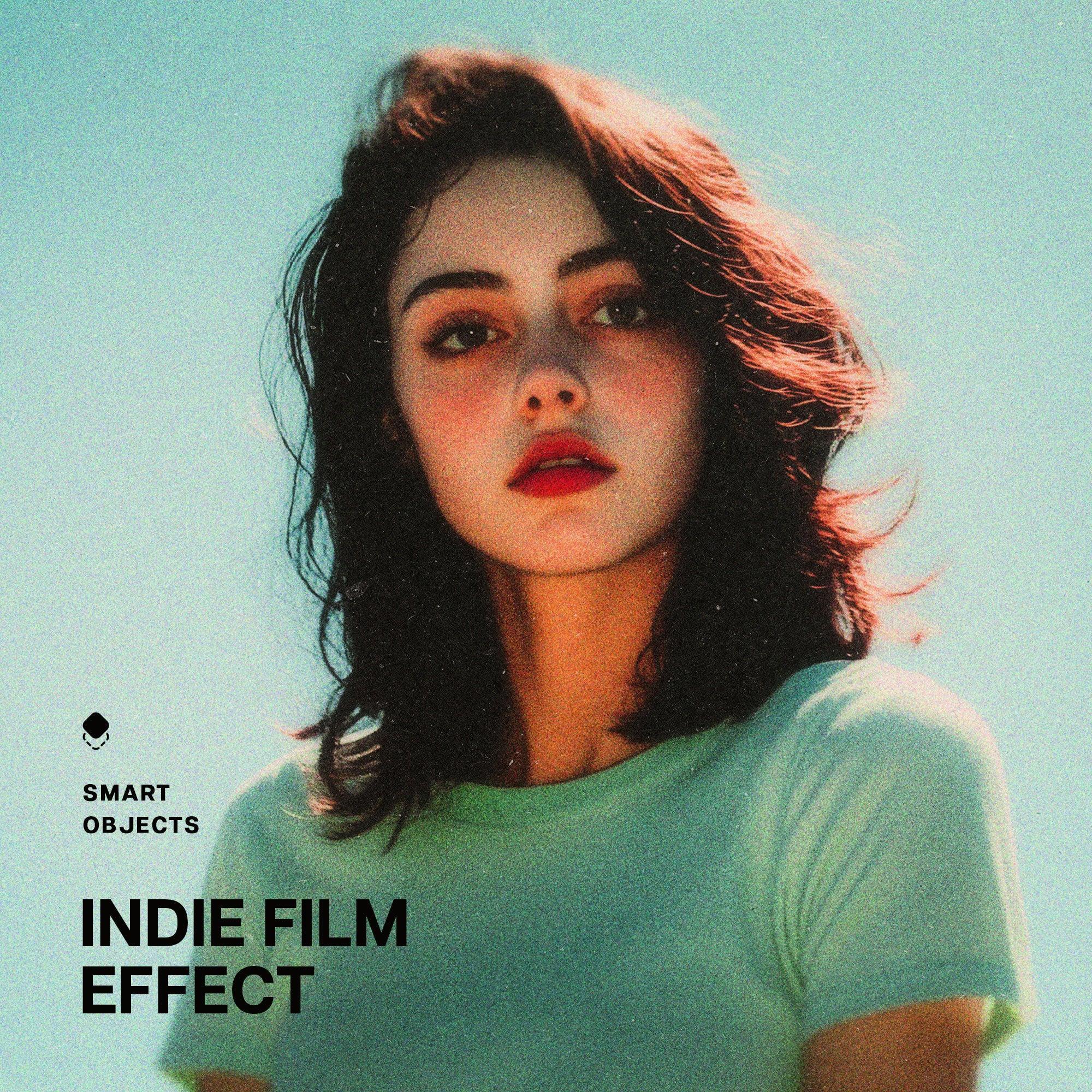 Vintage Indie Film Photo Template