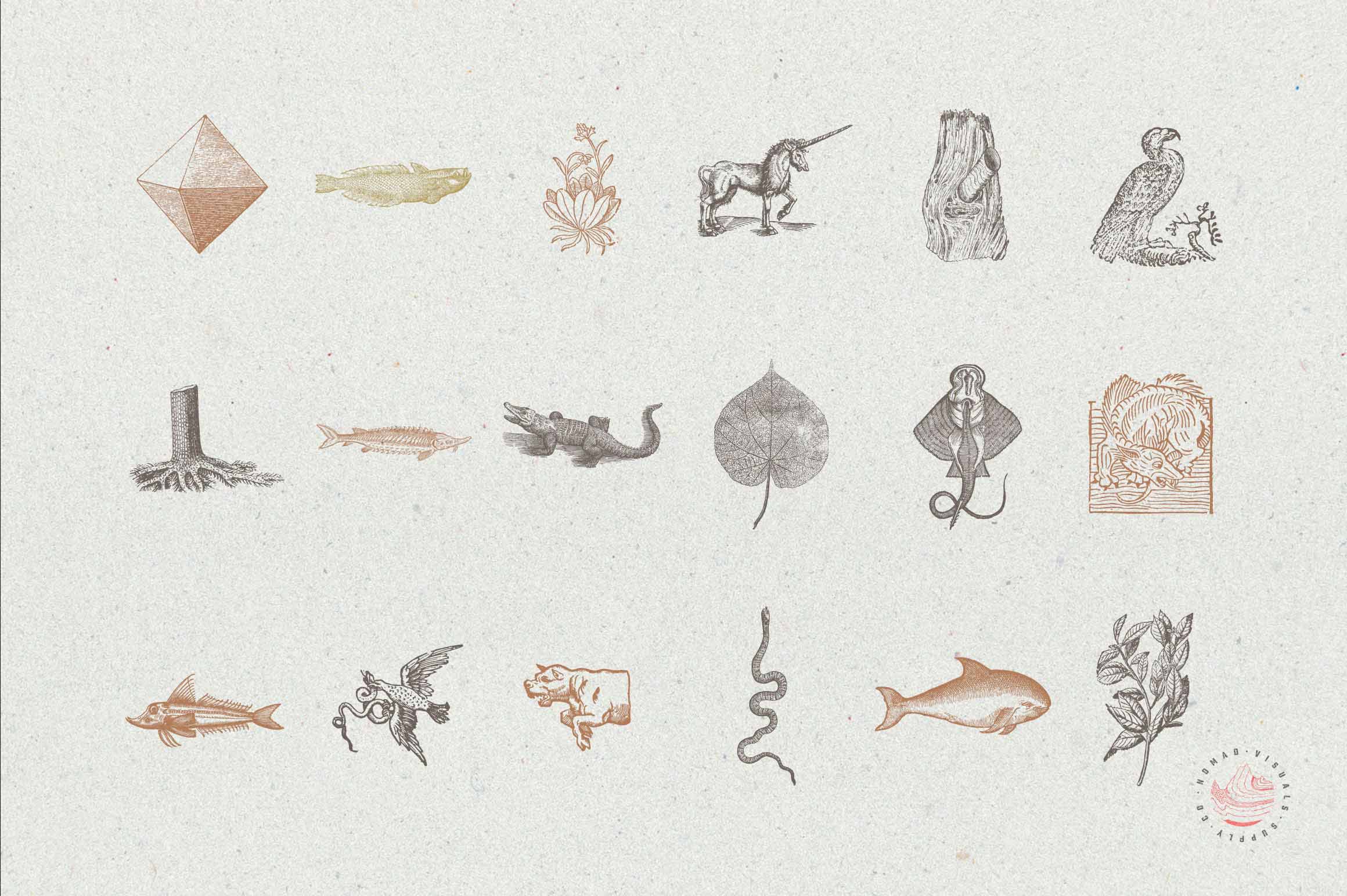 Vintage Logo Creator Kit