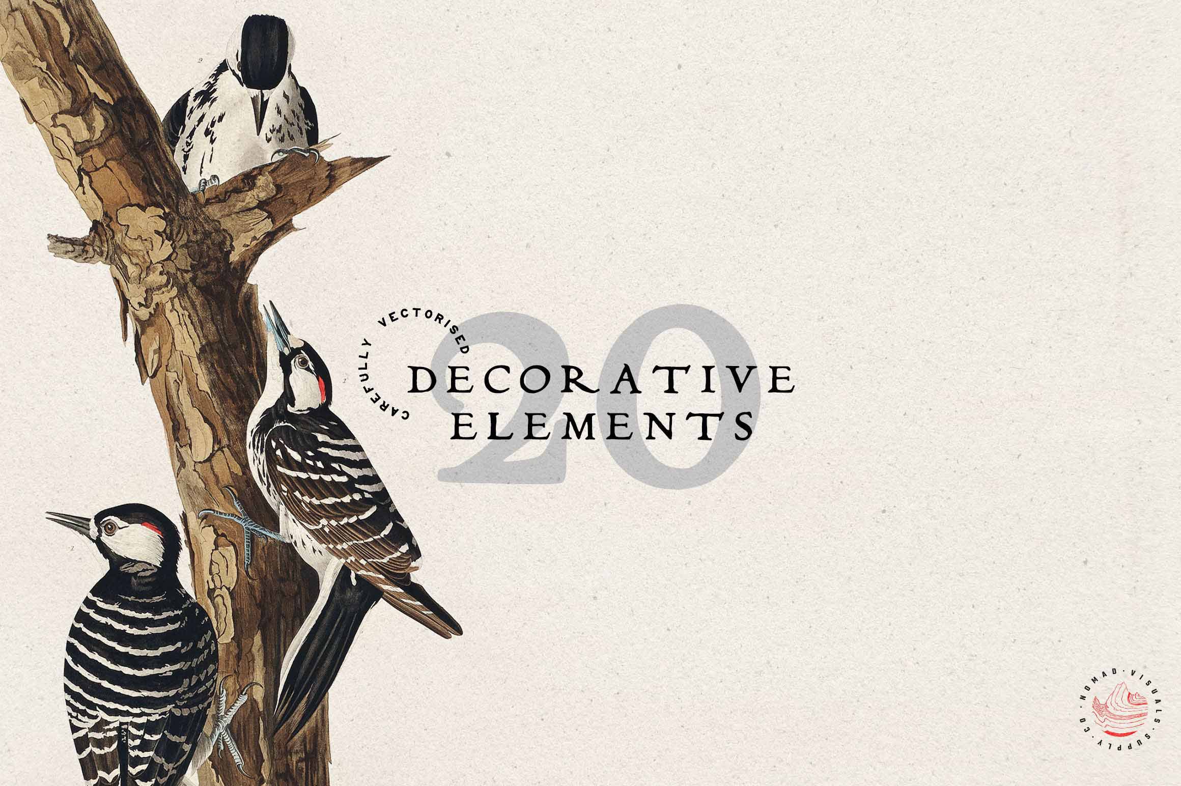 Vintage Logo Creator Kit