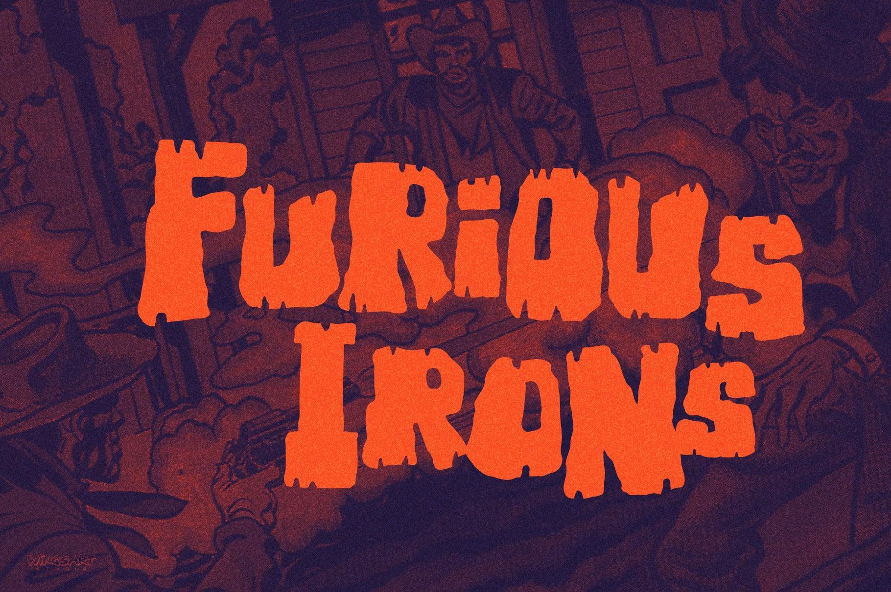 Violencia - An Illustrated Wild West Font