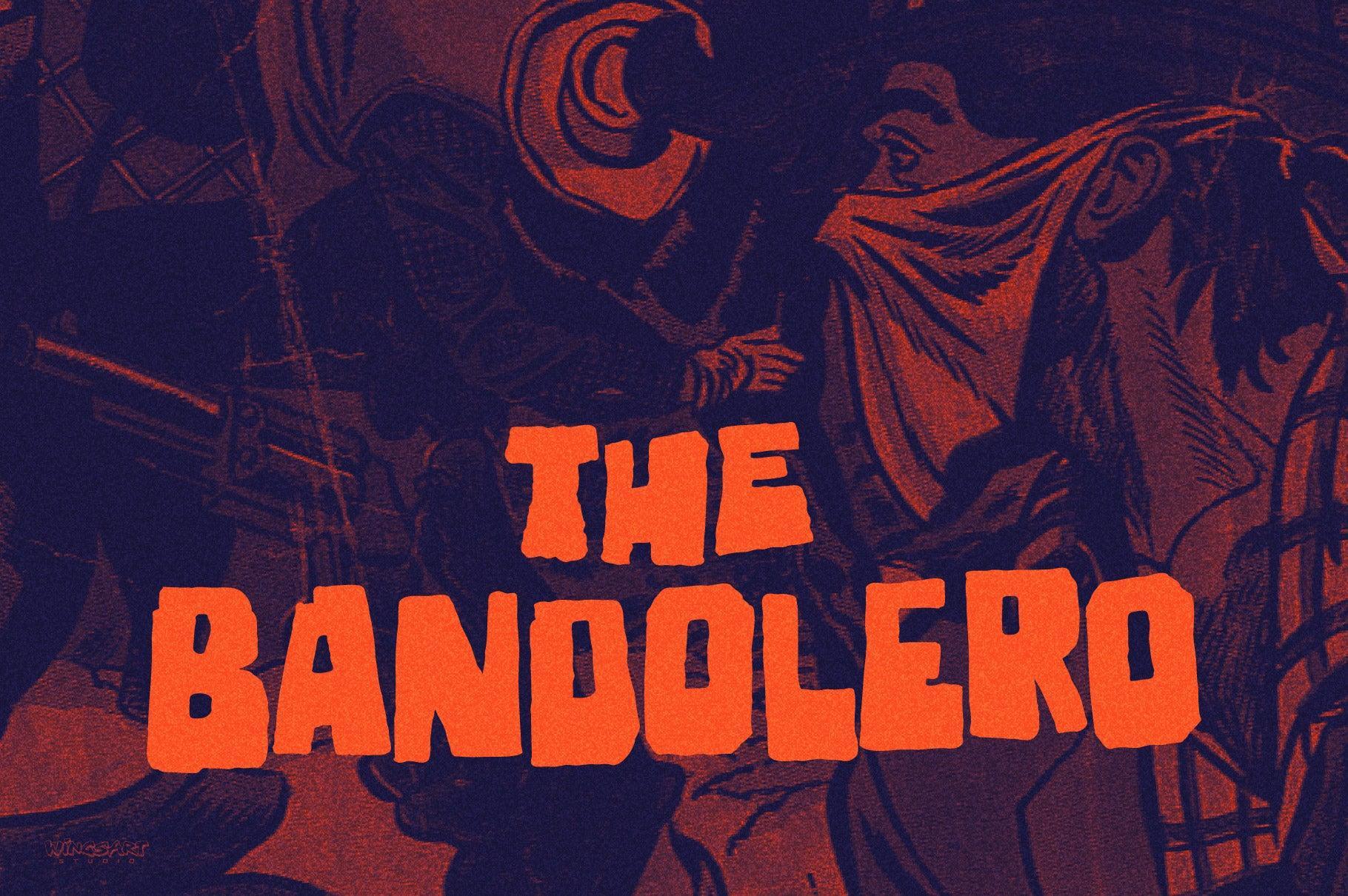 Violencia - An Illustrated Wild West Font