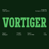 Vortiger – Modern Western Serif Display Typeface