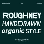 VT Roughney - Handdrawn Font