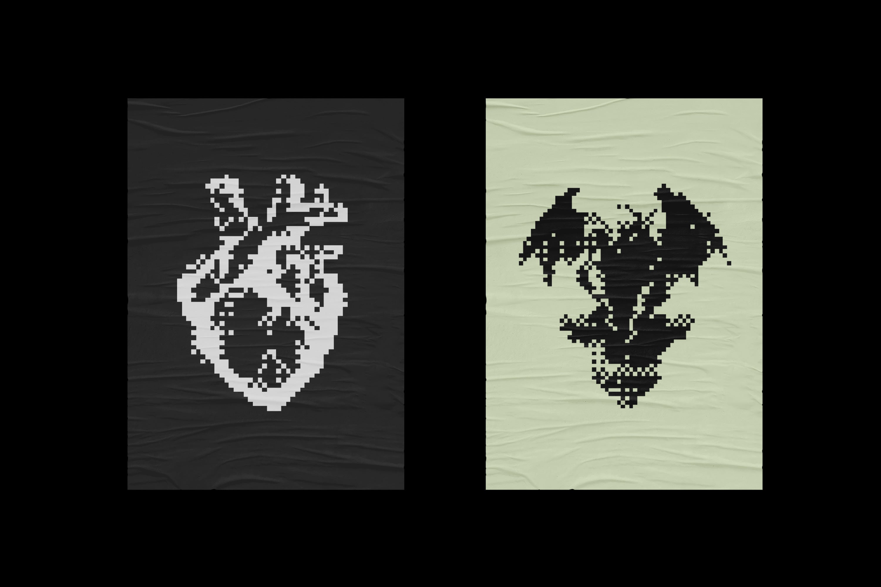 Dark Dithering Graphic Pack Vol.2