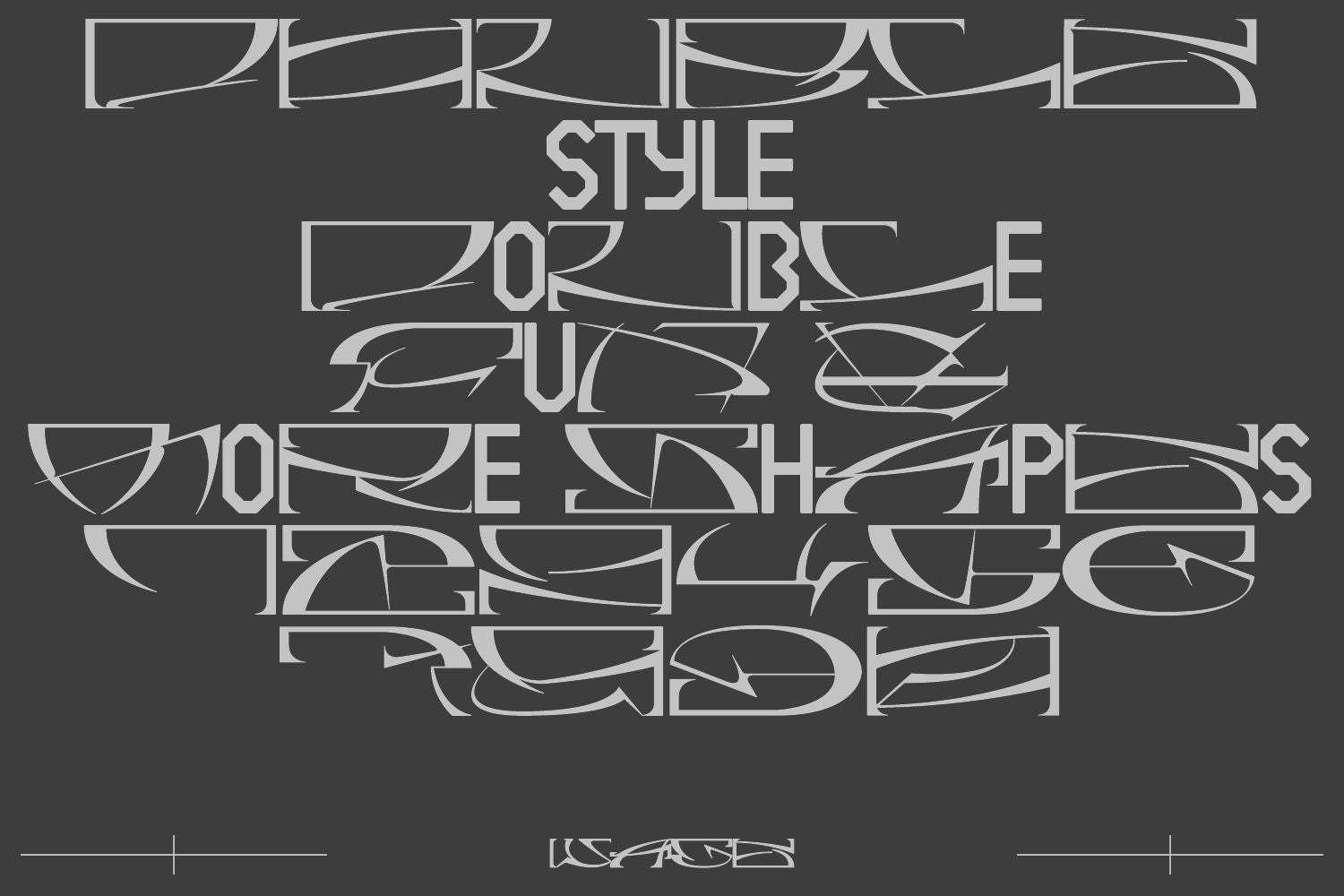 Wage Typeface