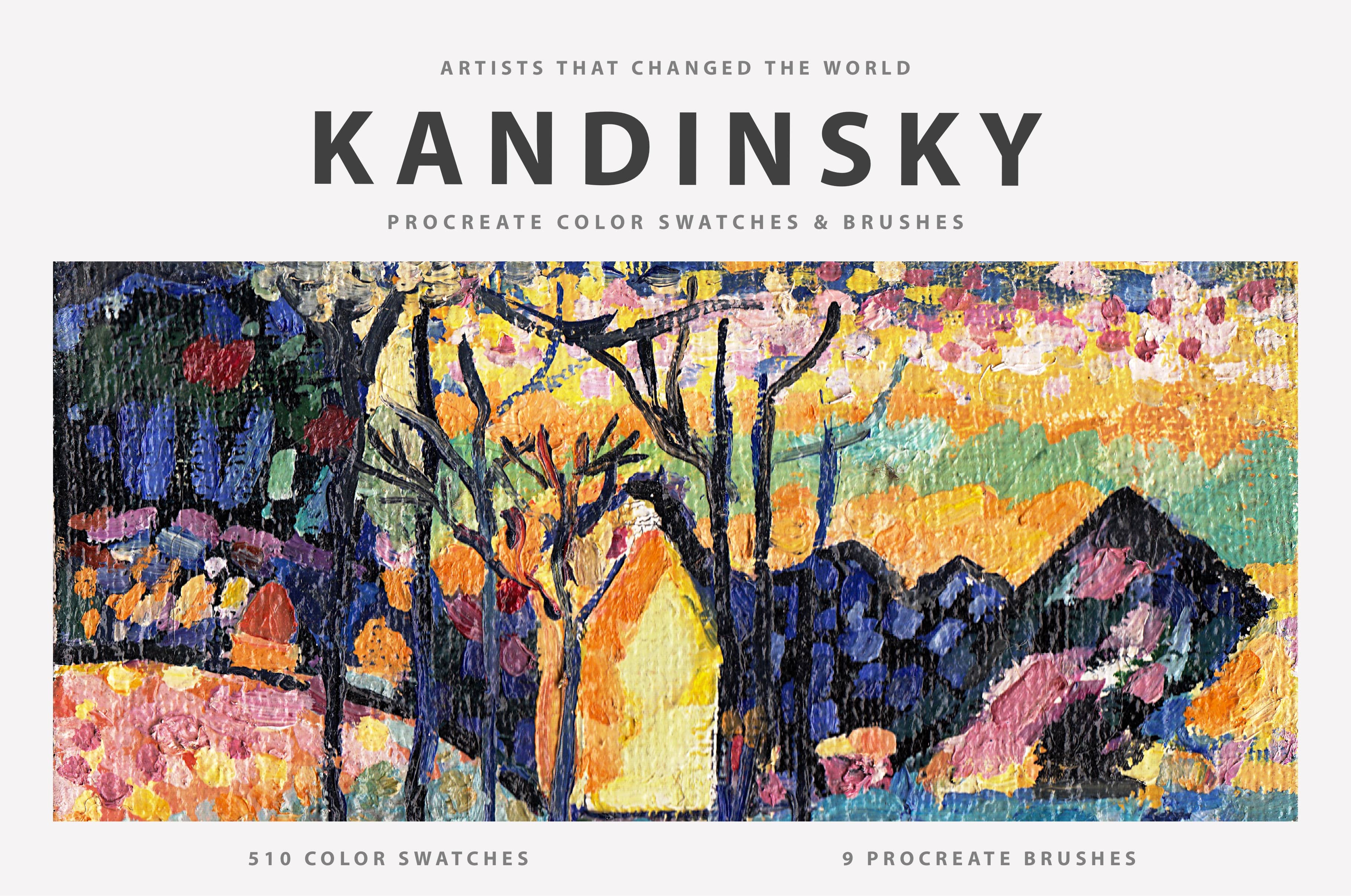 Wassily Kandinsky Procreate Kit