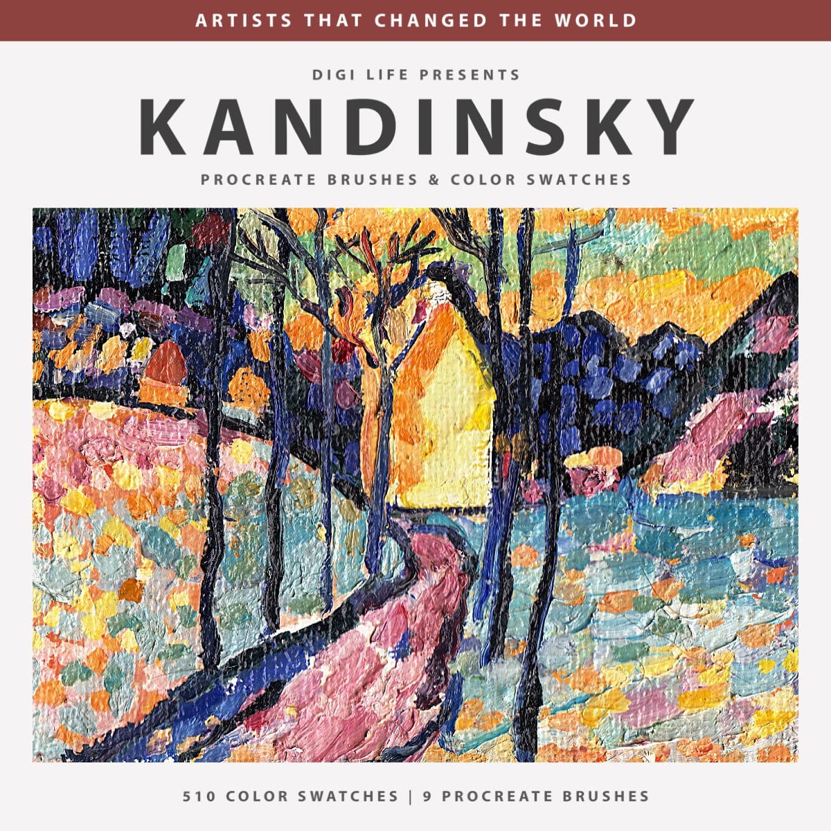 Wassily Kandinsky Procreate Kit