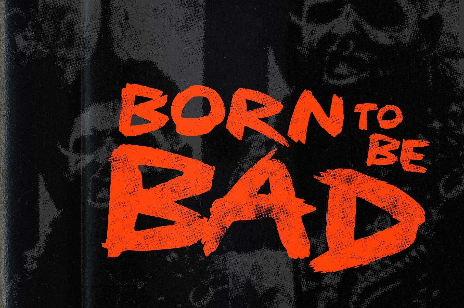 Wasted Youth: A 90s Grunge Brush Font