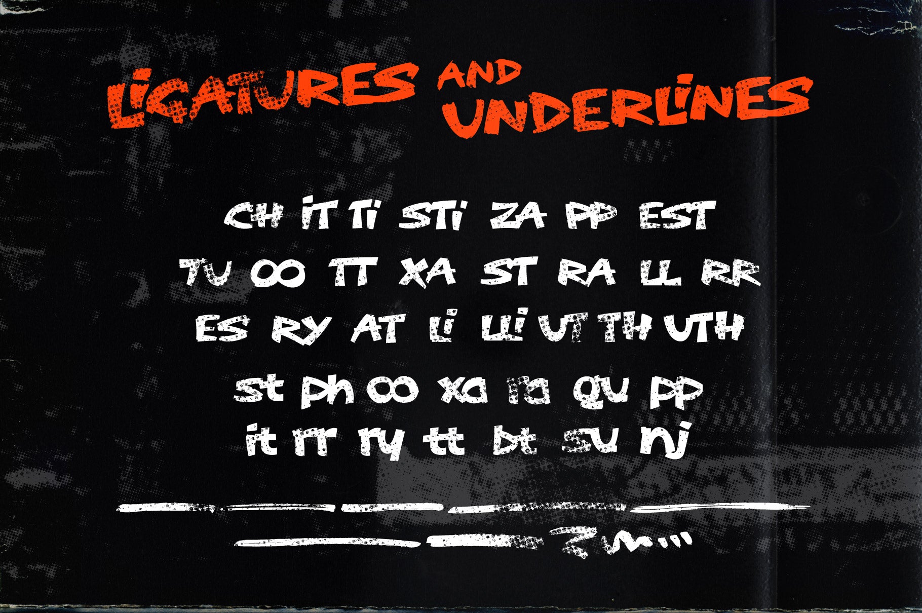 Wasted Youth: A 90s Grunge Brush Font