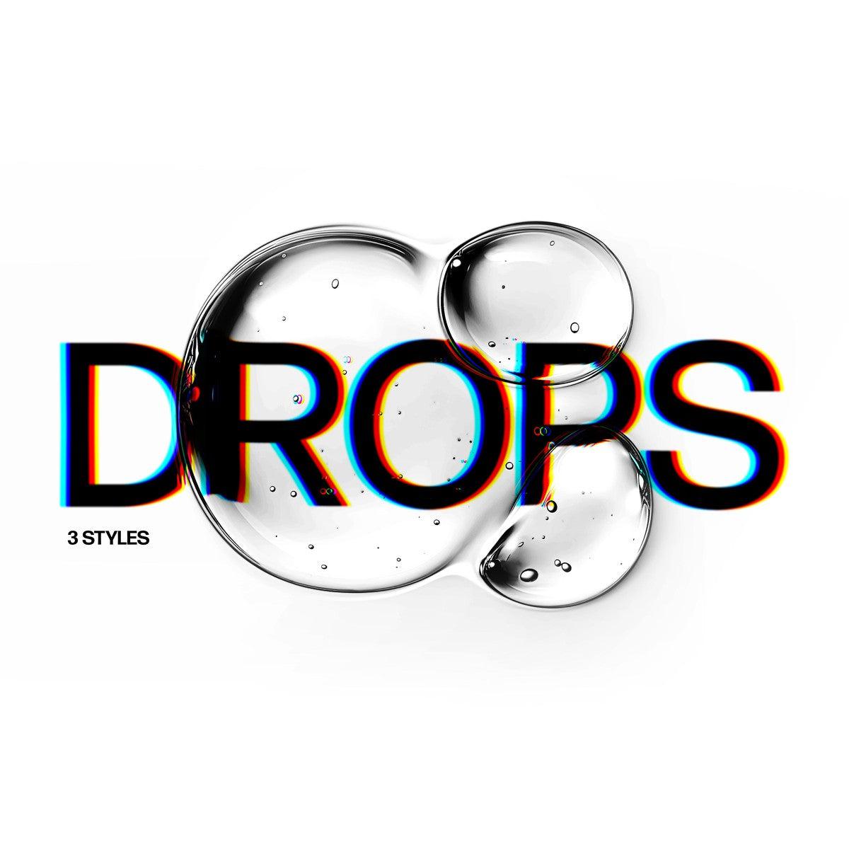 Water Drops Text Effects
