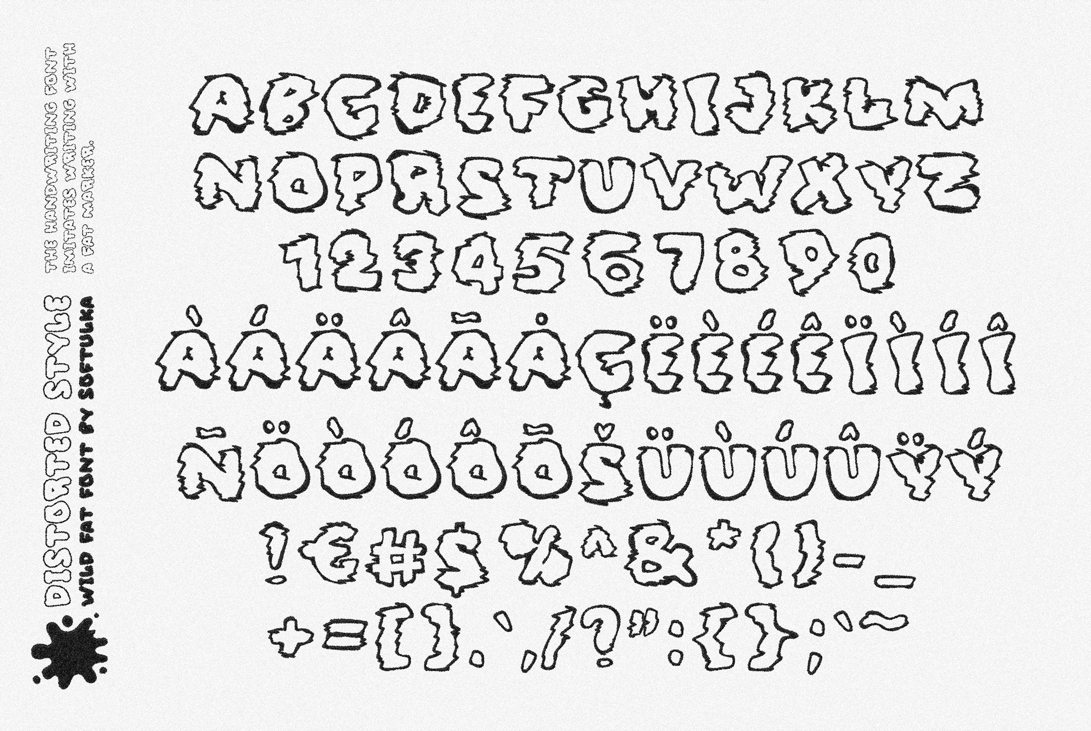 Wild Fat Font