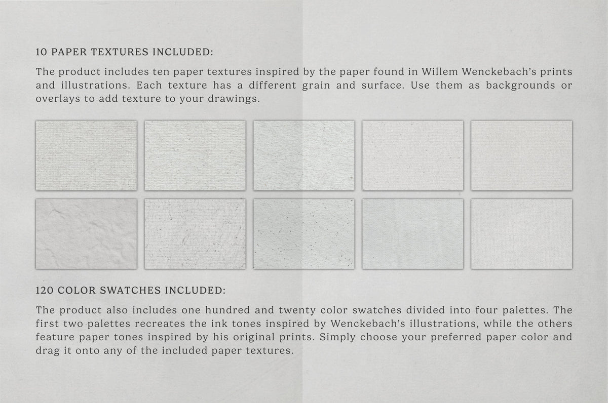 Willem Wenckebach Procreate Kit (Free Download) by Digi Life, preview 7