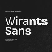 Wirants - Display Sans Family