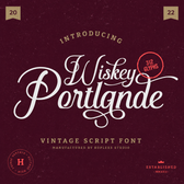 Wiskey Portlande Font