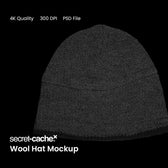 Wool Hat Mockup