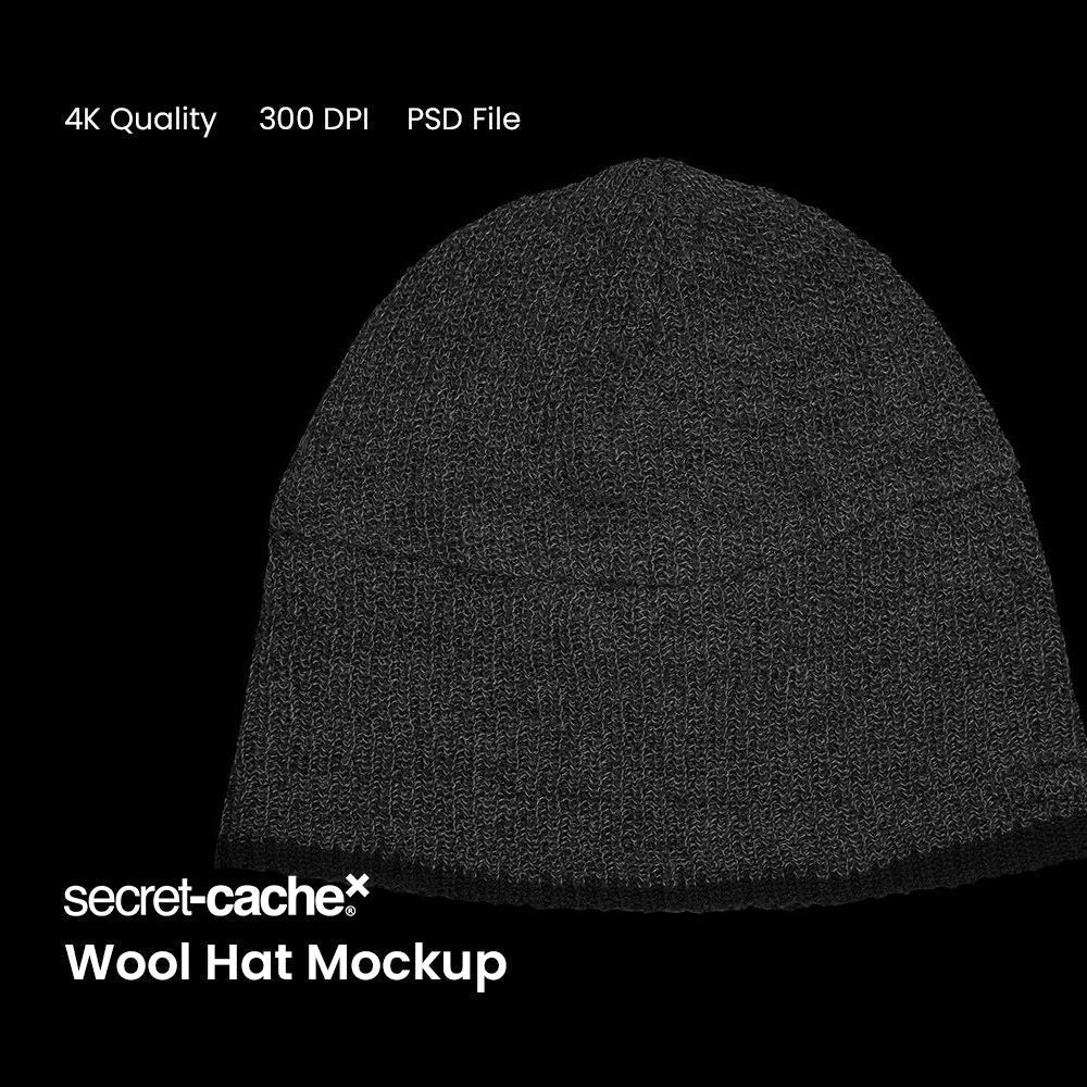 Wool Hat Mockup