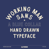 Working Man Sans Hand Drawn Font