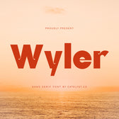 Wyler Sans Serif Font