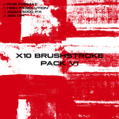 X10 Paint Brushstrokes Pack V1