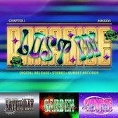 Y2K Chrome Music Typography Text Effect