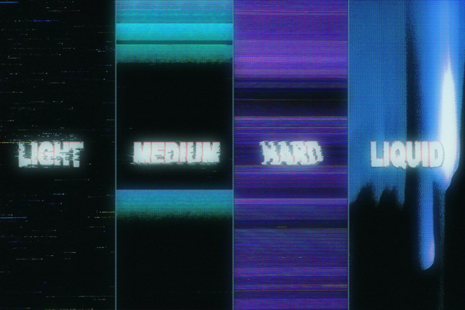 Y2K REBORN: Pixel & Glitch PS Actions
