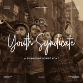 Youth Syndicate Signature Script Font