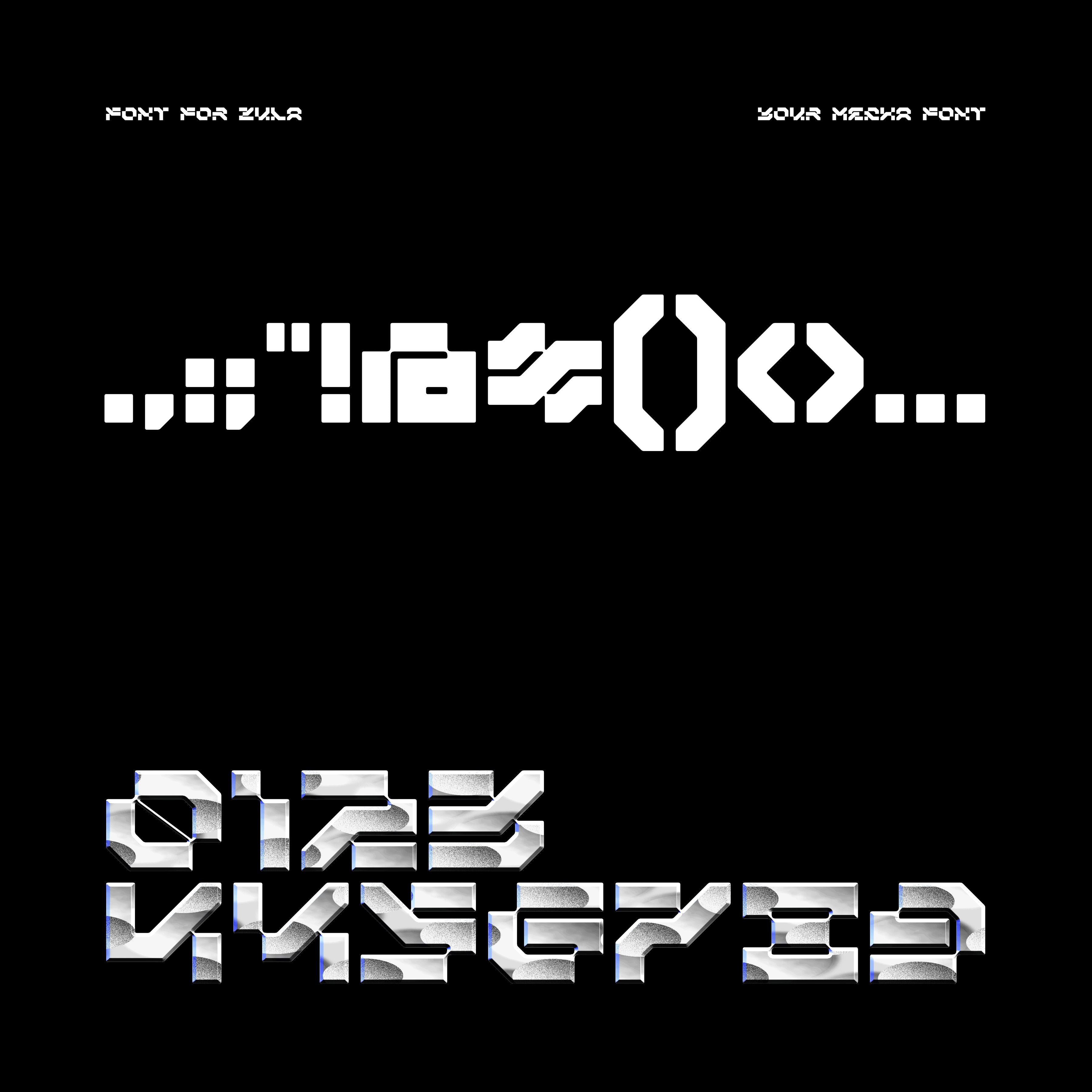 YUMEXHA Typeface
