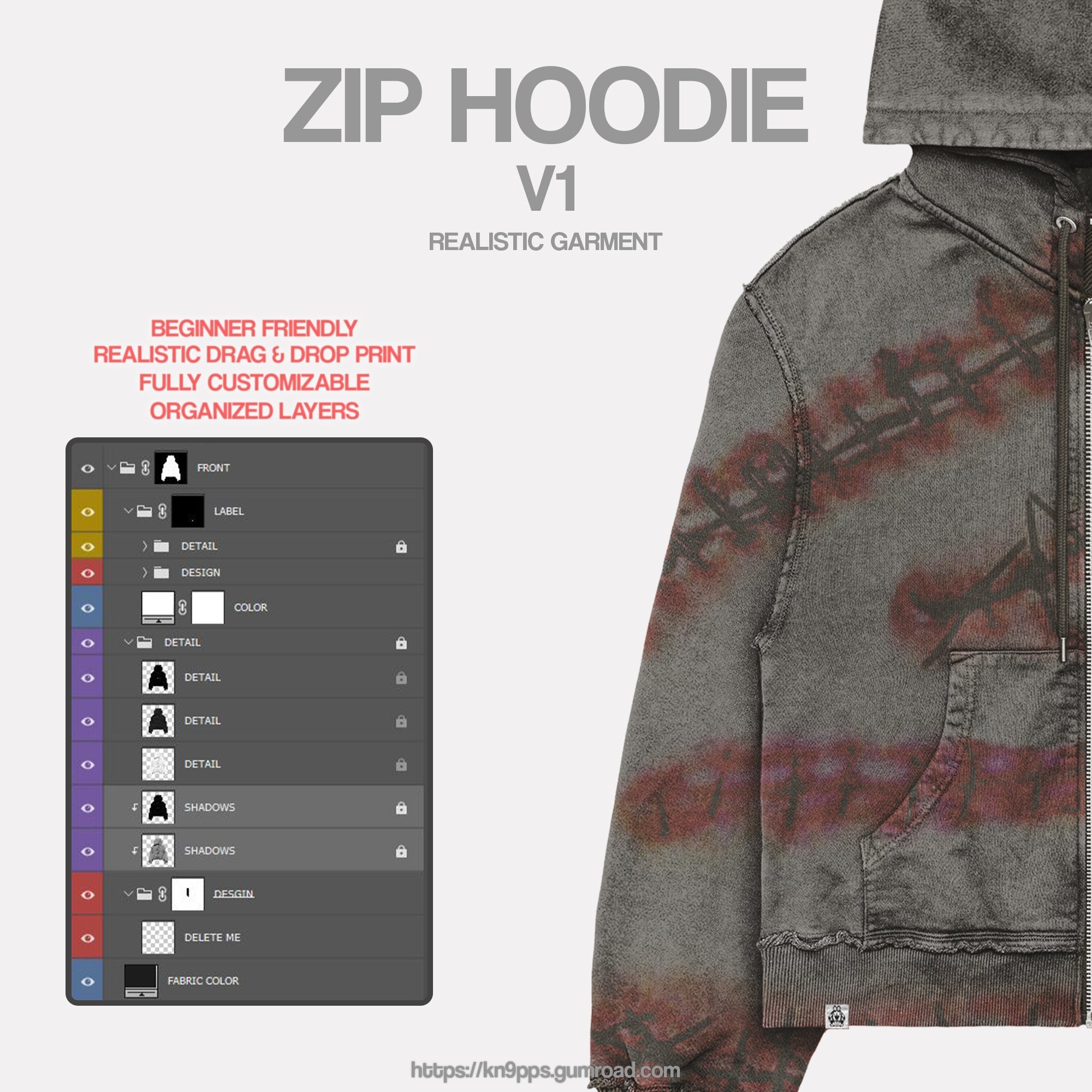 ZIP HOODIE V1