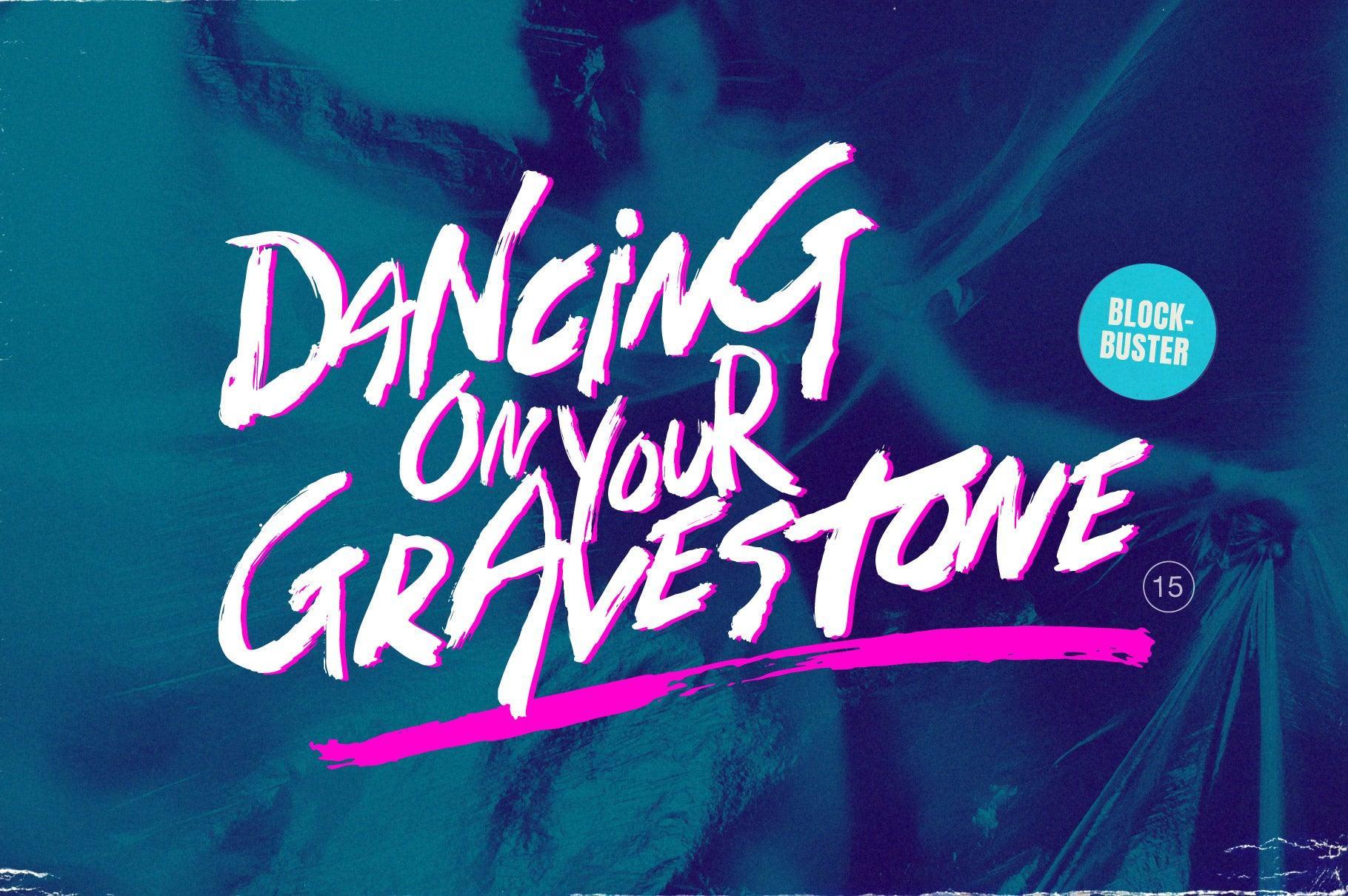 Zombie Punks: Retro 80s Horror Font