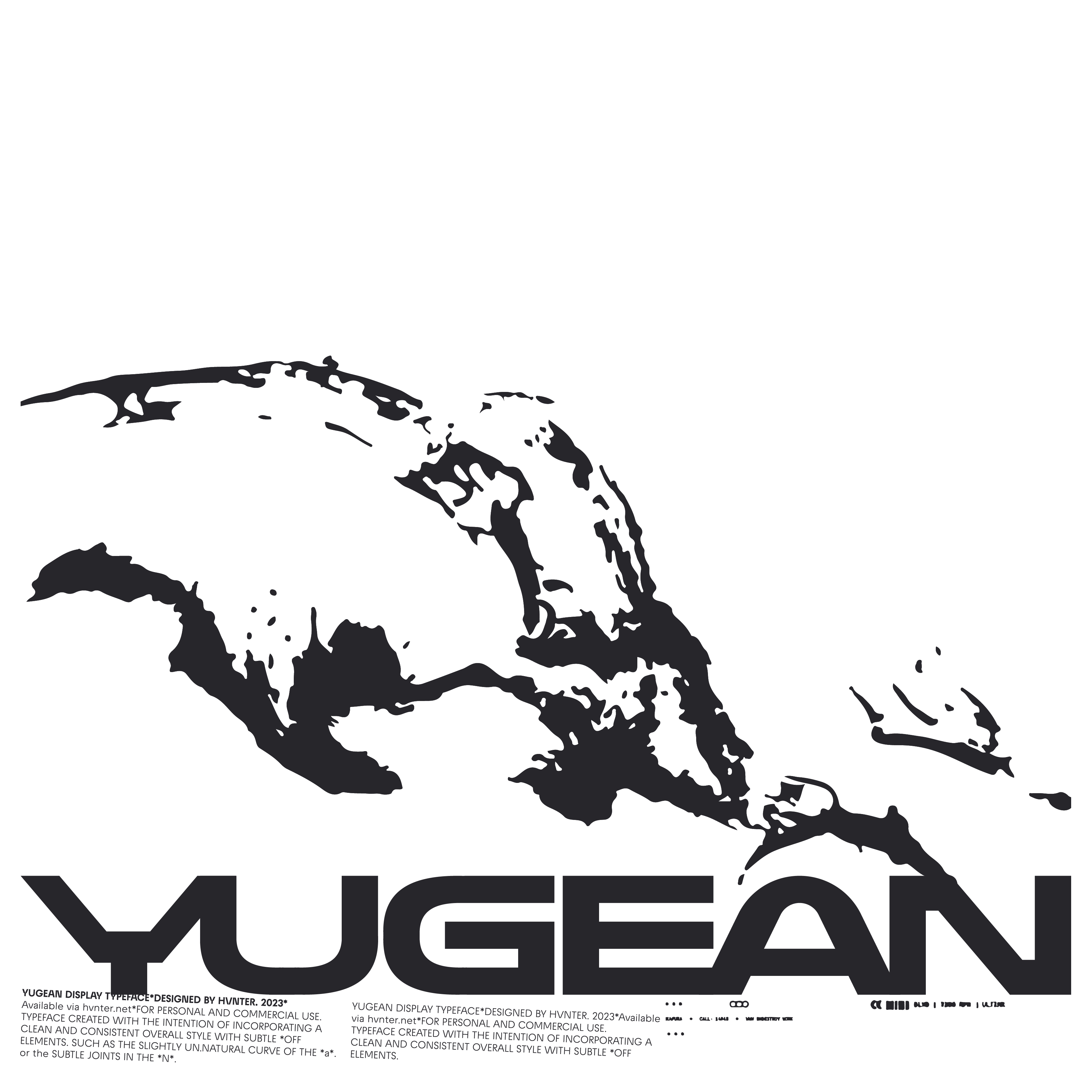 YUGEAN Typeface