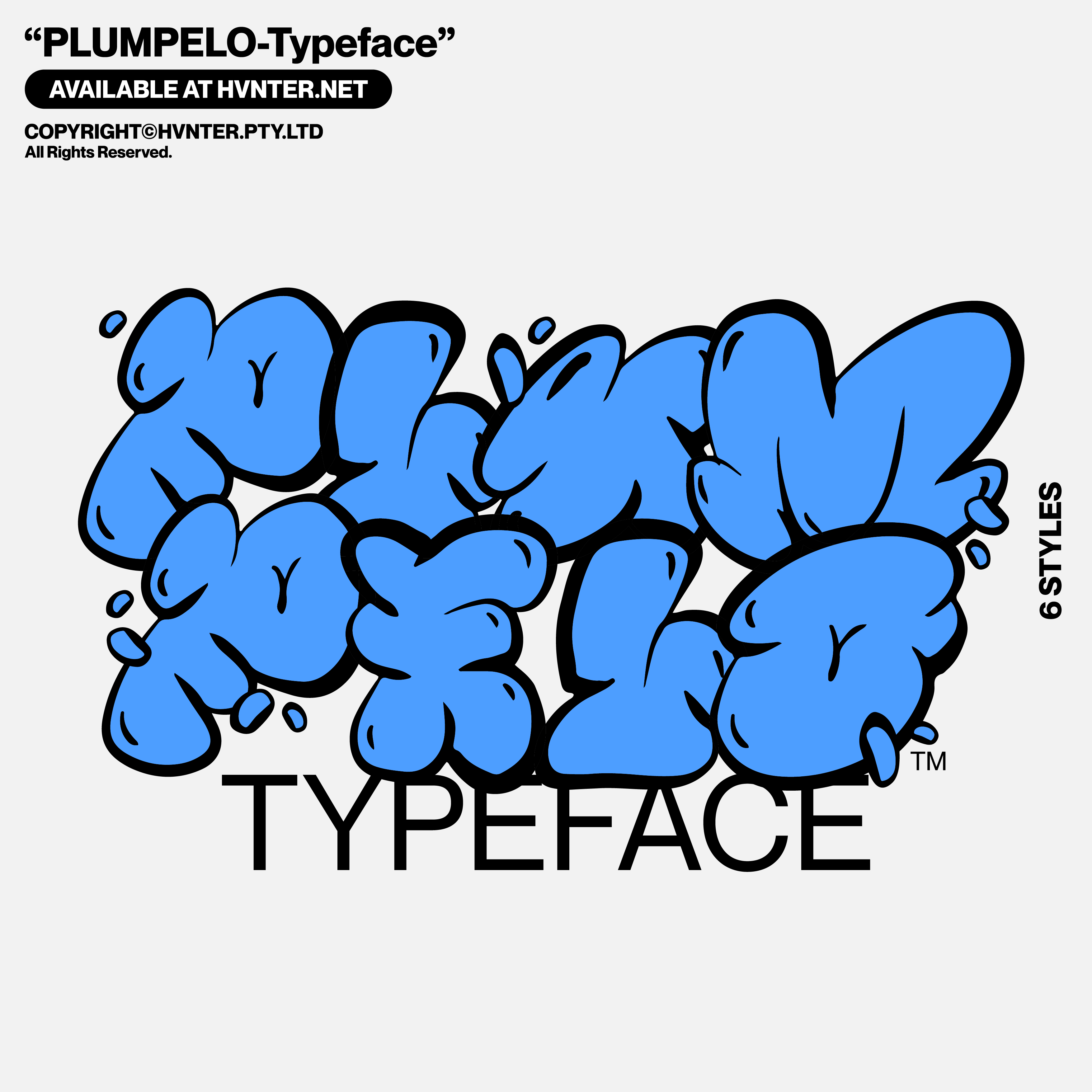 Plumpelo Typeface