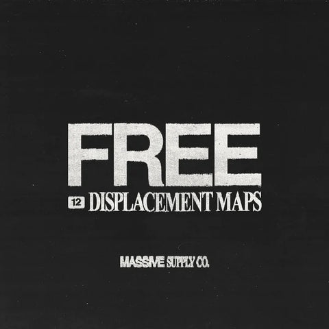 12 FREE DISPLACEMENT MAPS | 2000x3000 300 PPI .PSD FILES