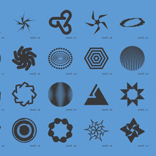 120 Abstract Geometric Shapes - Part 2