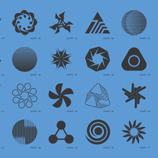 120 Abstract Geometric Shapes - Part 2