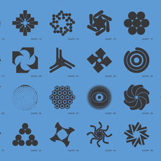 120 Abstract Geometric Shapes - Part 2